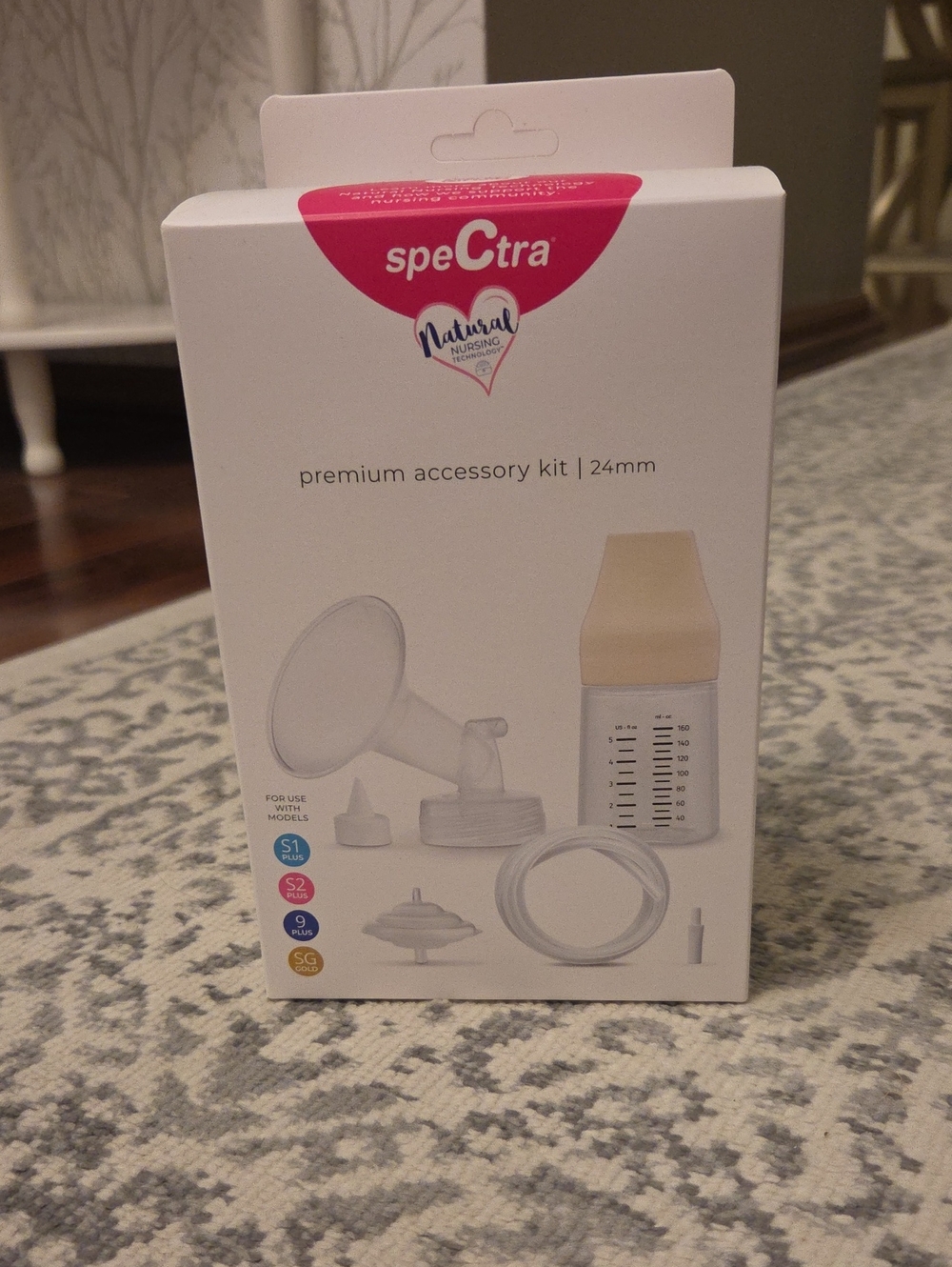 NWT SPECTRA Premium Accessory Kit 24mm - White & Pink